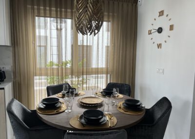 holiday rental dining room